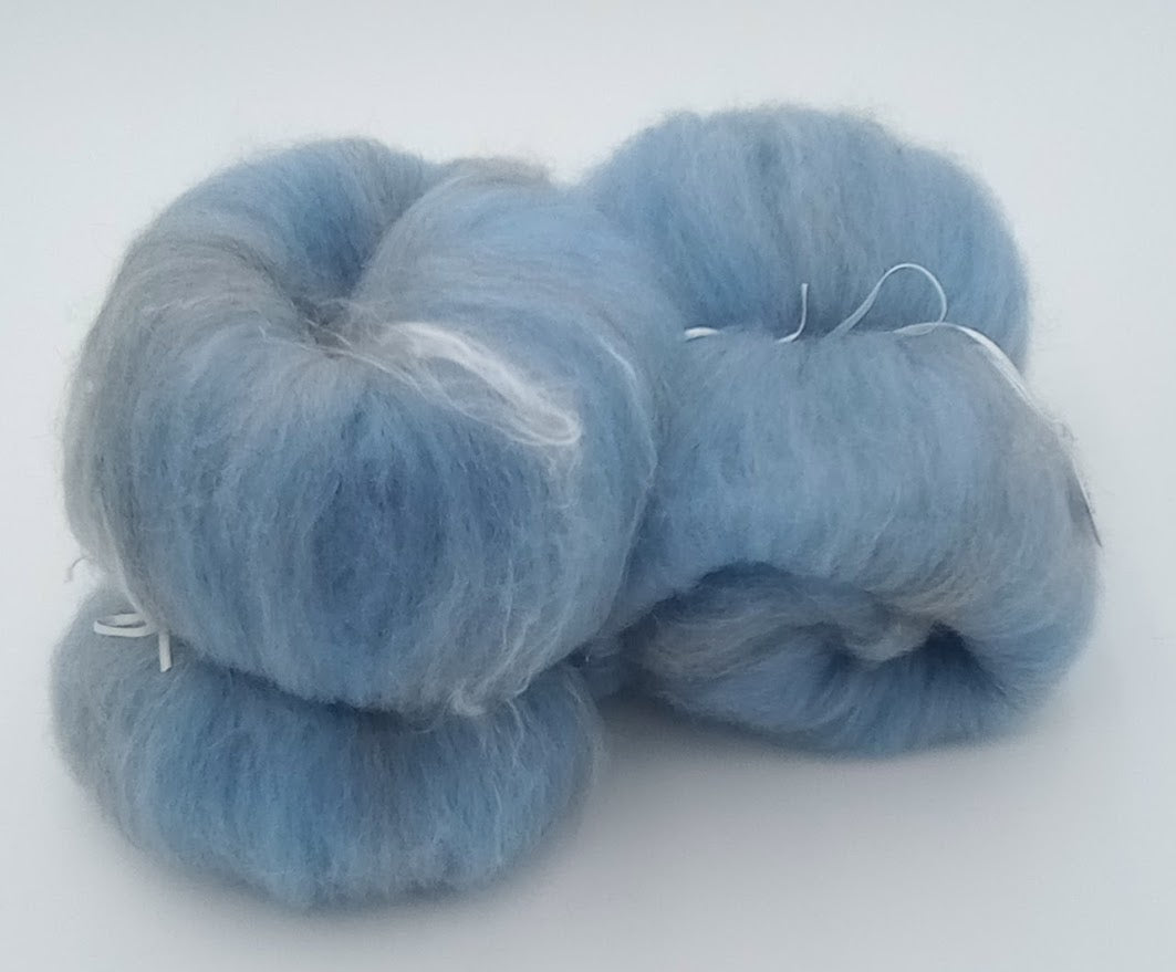 Sinatra – Falkland Merino Silk Angora Hand Carded Batt