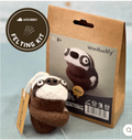 Woolbuddy Sloth Felting Kit