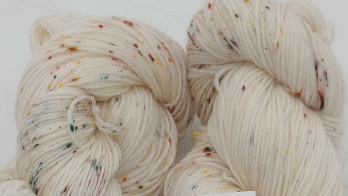 Sprinkles of Autumn — 75% SW Merino 25% Nylon Sock Yarn