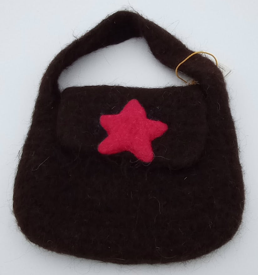 Hand-Crocheted Star Bag | Llama & Alpaca Blend | The Joy of Llamas