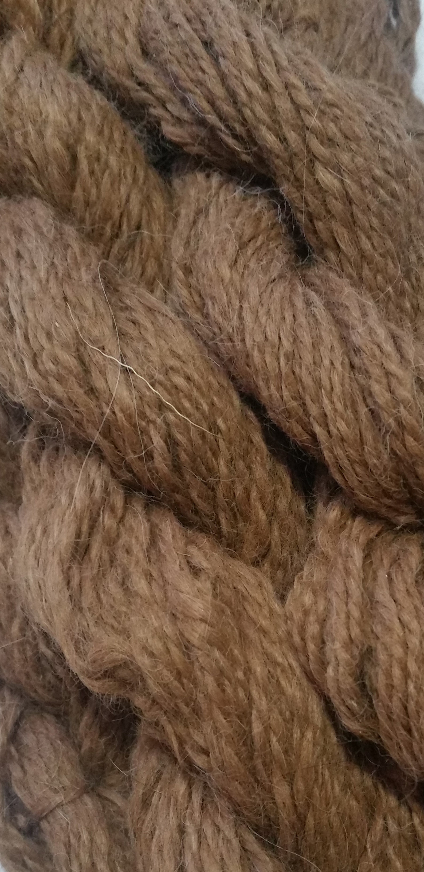 Sweet Bounty – Handspun Suri Alpaca Worsted Yarn