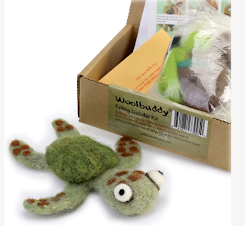 Woolbuddy Sea Turtle Felting Kit