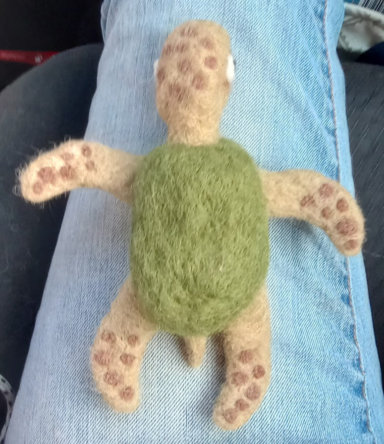 Woolbuddy Sea Turtle Felting Kit