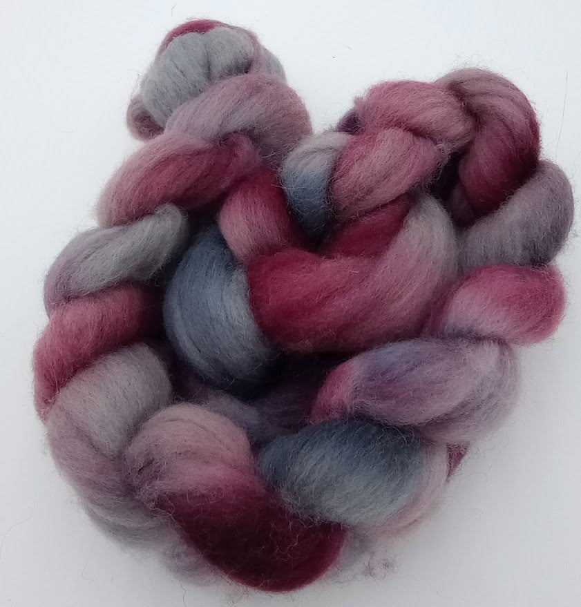 Twilight — Indie Dyed Corriedale Cross Roving Braid