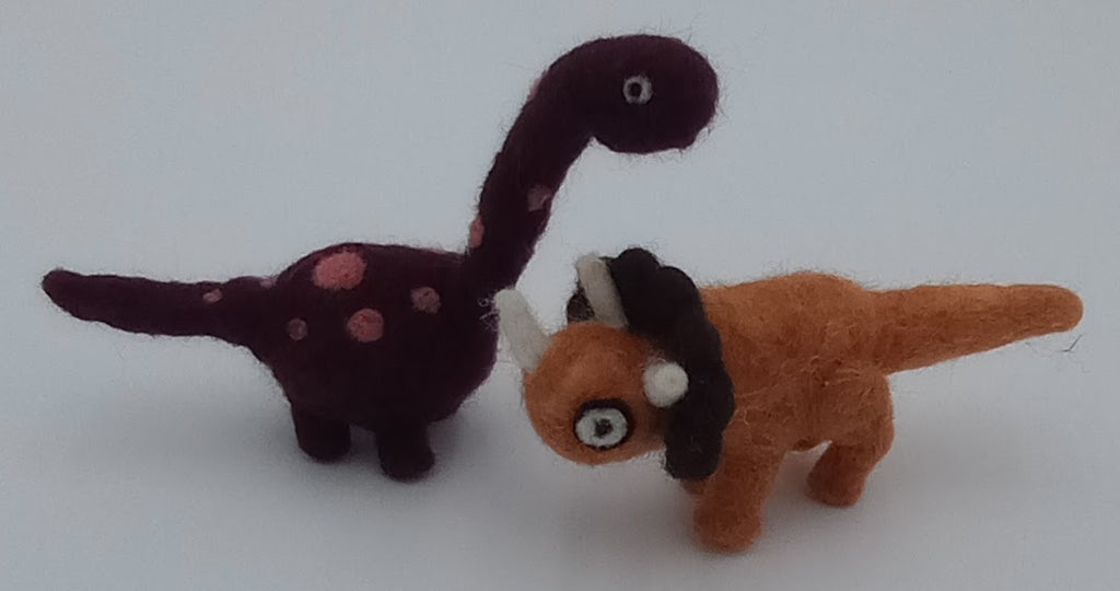 Woolbuddy Dinosaur Needle Felting Kit