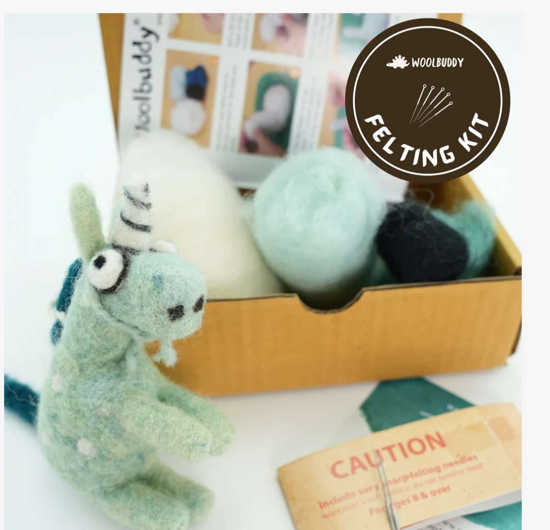 Woolbuddy Unicorn Needle Felting Kit