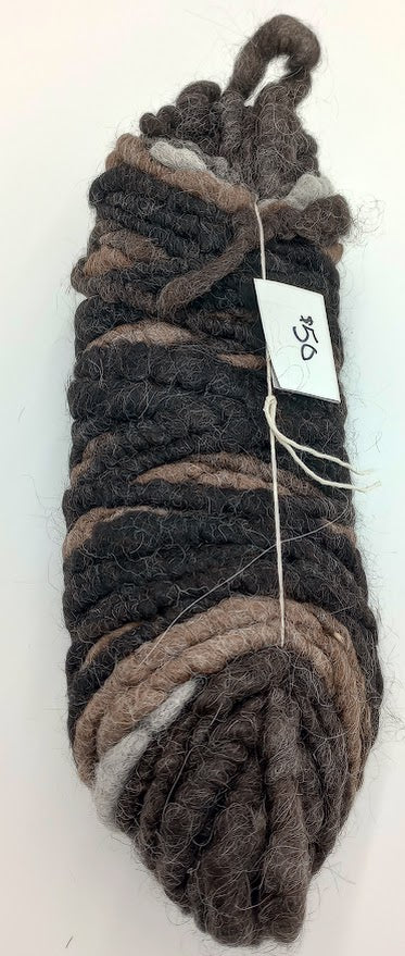 Variegated #104 — 100% Llama Rug Yarn | Farm Blend