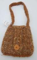 Hand Crocheted & Felted Bag — Llama & Acrylic Blend | The Joy of Llamas